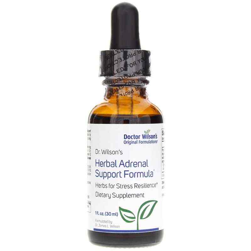 Herbal Adrenal Support Formula, Doctor Wilson's